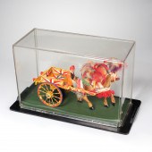 SICILIAN FOLK ART CART AND HOR