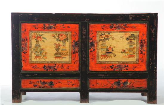 SIDE CABINET.  Mongolia  late