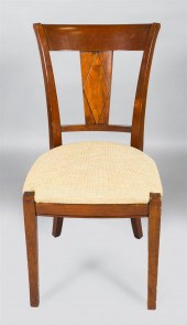 SIDE CHAIR, LABELED GRANGE, MA