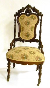 Side chair  late 19th C. Ameri