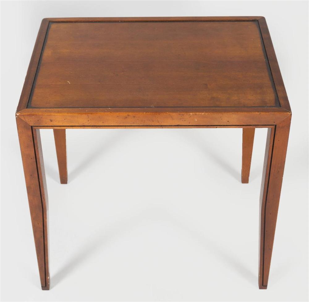 SIDE TABLE, LABELED GRANGE, MADE IN