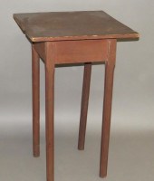 SIDE TABLEca. 1890; square pin