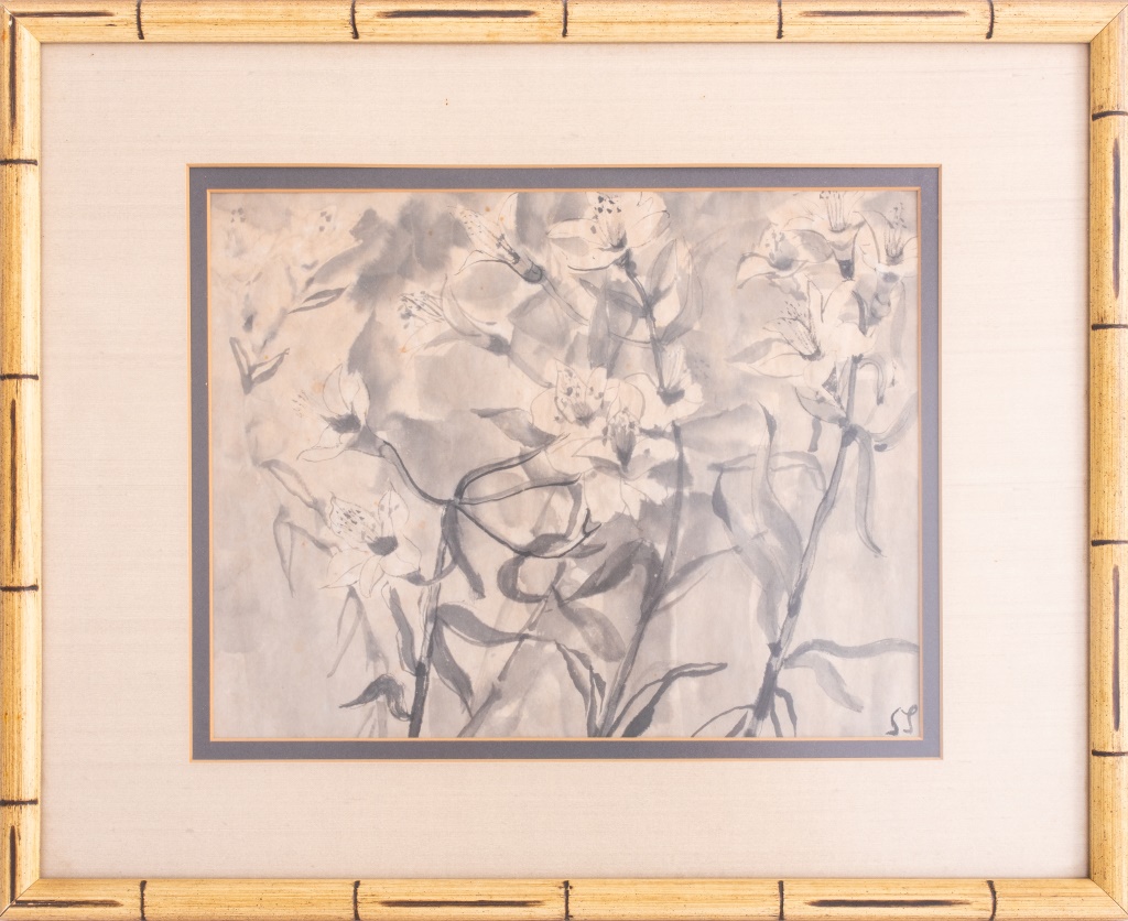SIDNEE LIVINGSTON ATTRIBUTED INK ON