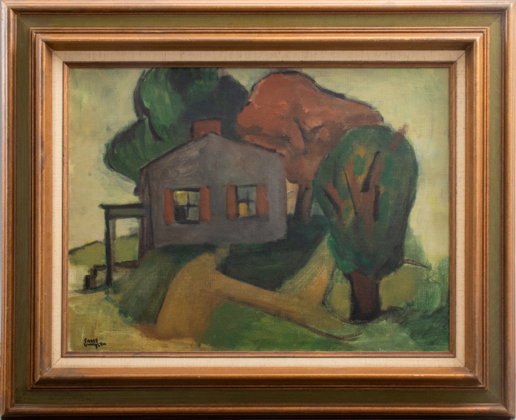 SIDNEE LIVINGSTON LANDSCAPE OIL