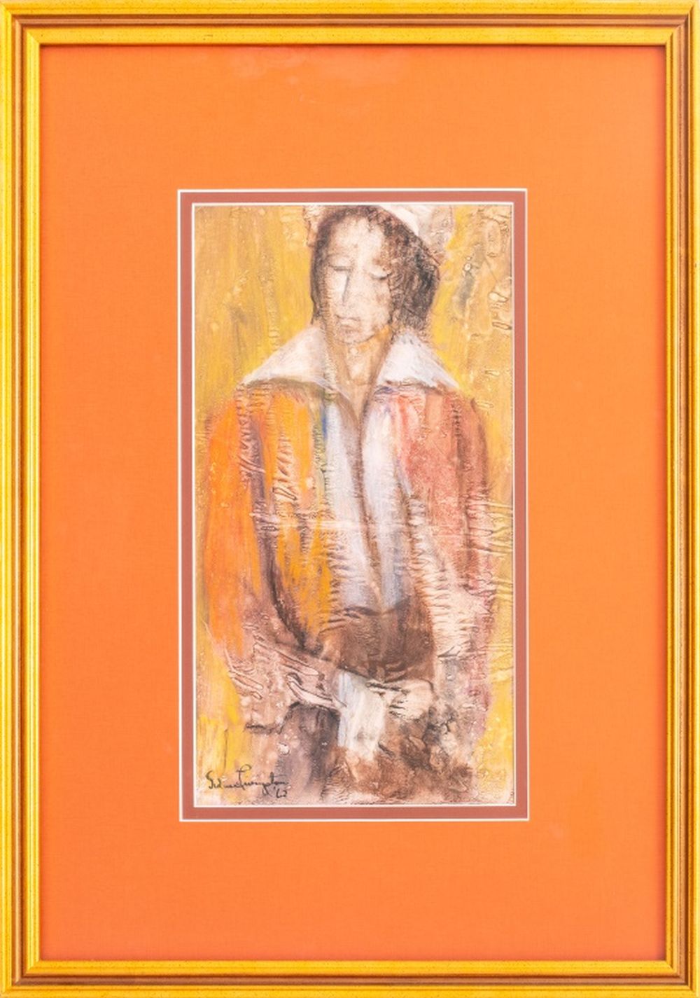 SIDNEE LIVINGSTON 'MAN WITH BROWN