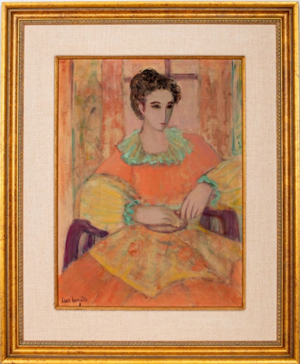 SIDNEE LIVINGSTON SEATED WOMAN
