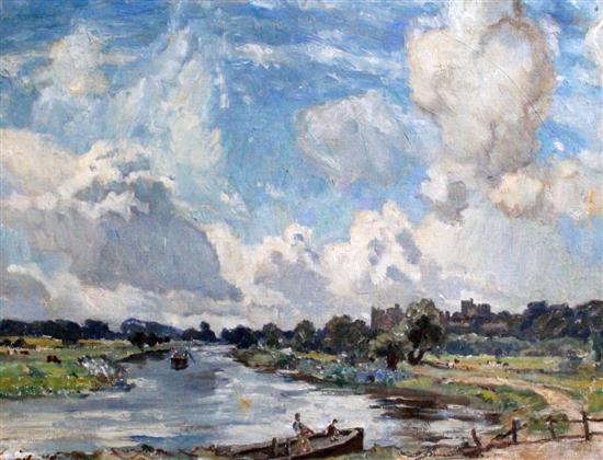 Sidney Dennant Moss (1884-1946) oil