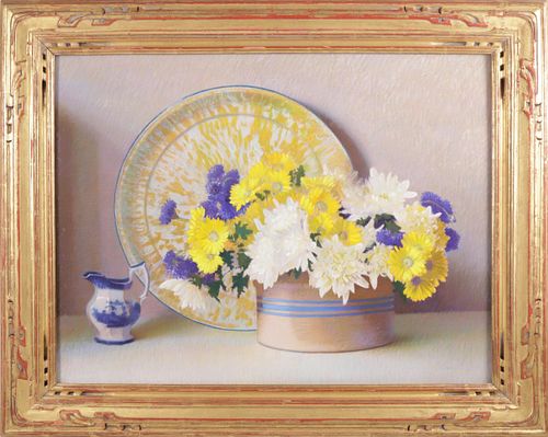 SIDNEY F. WILLIS PASTEL "YELLOW AND