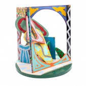 SIDNEY GUBERMAN, COLORFUL ABST