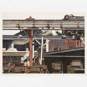 SIDNEY HURWITZ "FORGE BUILDING
