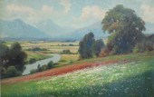 SIDNEY M. SAUNDERS OIL ON CANV