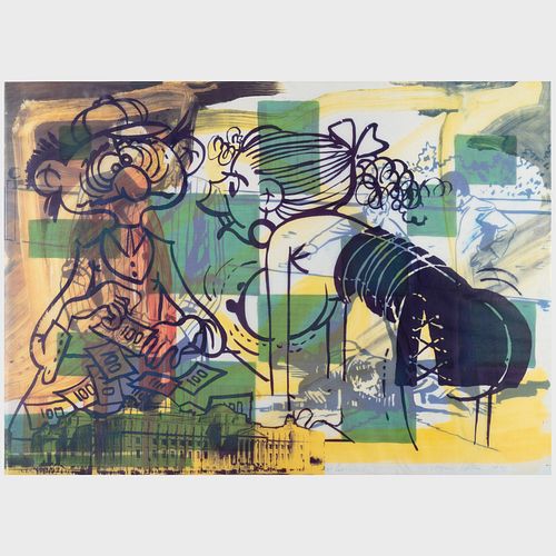 SIGMAR POLKE (1941-2010): LEAVE