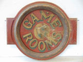 SIGN 19TH CENTURY THREE DIMENS