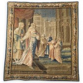 SIGNED 18TH CENTURY TAPESTRYDE