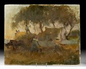 SIGNED 1935 ALLEN PALMER PAINT
