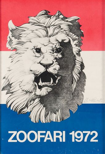SIGNED 1972 SIEGFRIED REINHARDT
