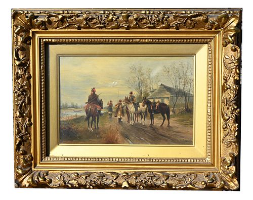 SIGNED, 19TH C. "RUSSIAN