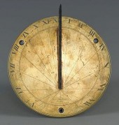 SIGNED 19TH C. TENNESSEE BRASS