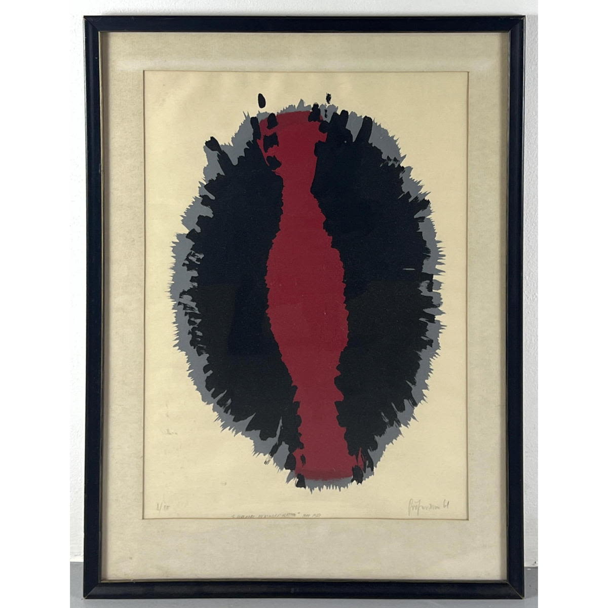 SIGNED 8/15 inscription base of