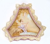 SIGNED A. HEER VIENNA PORCELAI