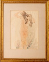 SIGNED A. RODIN GRAPHITE & WAT
