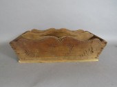 SIGNED ALLEN BASHER CHIP CARVE