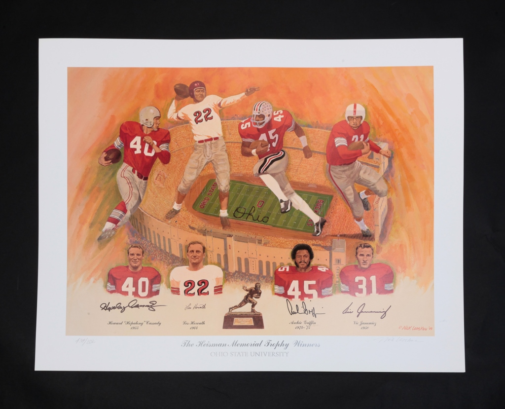 SIGNED AND AUTOGRAPHED OHIO STATE
