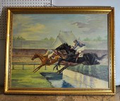 SIGNED ANN COLLINS OIL ON CANV
