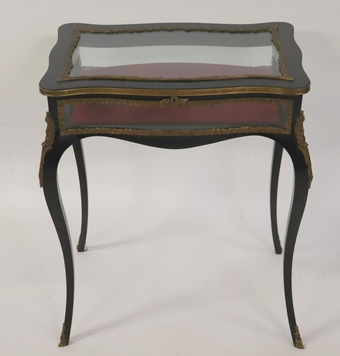 SIGNED ANTIQUE FRENCH EBONIZED