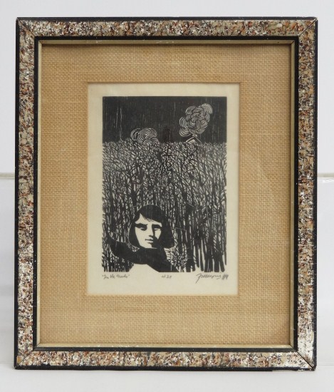 Signed Antonio Frasconi