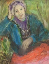 SIGNED A.P. MYERS PAINTING POR