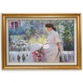 SIGNED ARIKA ORIGINAL OIL PAIN
