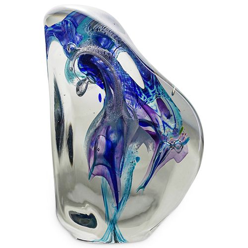 SIGNED ART GLASS