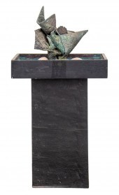 SIGNED BACHOFF BRUTALIST BRONZ