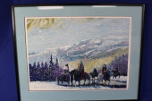 SIGNED BISS "MOUNTAIN CROWS"/"