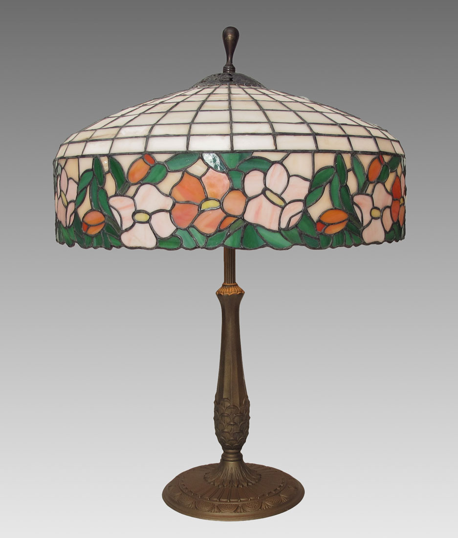 SIGNED B&K VINTAGE TABLE LAMP: