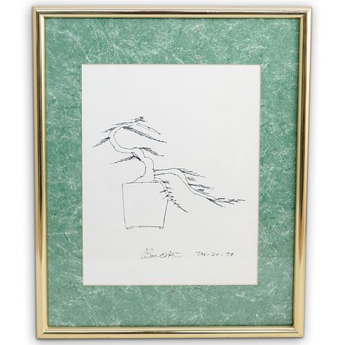 SIGNED BONSAI TREE