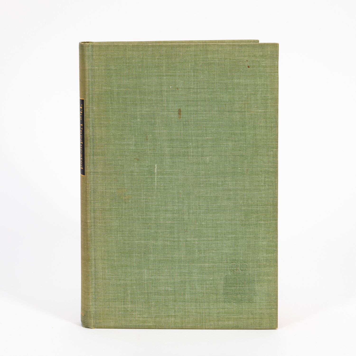 SIGNED BOOK, "THE UNEDUCATED" BY