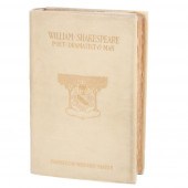 SIGNED BOOK WILLIAM SHAKESPEAR