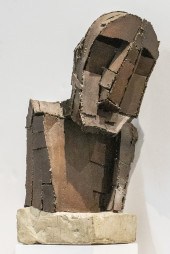 SIGNED BRUTALIST TORCH-CUT MET