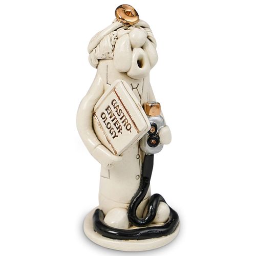 SIGNED CERAMIC FIGURAL