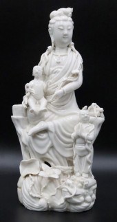 SIGNED CHINESE BLANC DE CHINE