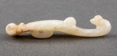 SIGNED CHINESE JADE PRAYING MA