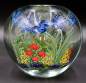 SIGNED CHRIS HEILMAN ART GLASS