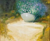 SIGNED DANIEL OIL ON CANVAS ST