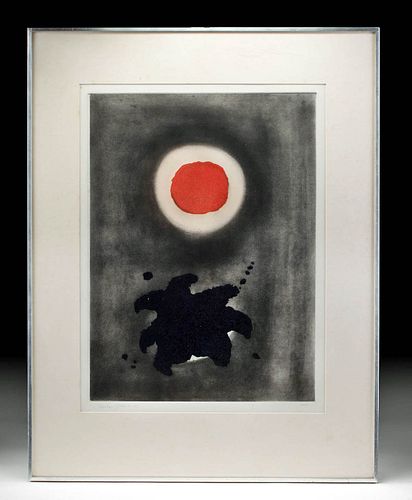 SIGNED / DATED 1971 ADOLPH GOTTLIEB