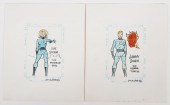 SIGNED DICK AYERS ORIGINAL ART