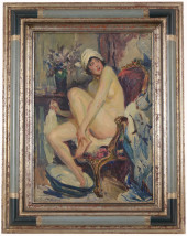 SIGNED, EARLY 20TH C. "SURPRIS