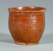 SIGNED EAST TN CREAMPOT, CAIN
