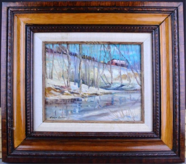 Signed Eldor Gathman Oil On